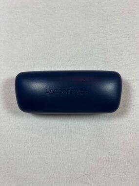 Polo Ralph Lauren Authentic Brown Leather Eyeglasses Case Green Inner Lining